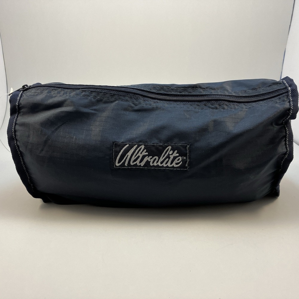 Ultralite Collapsible Luggage Duffle bag Garment Bag Carry-on Bag Navy New